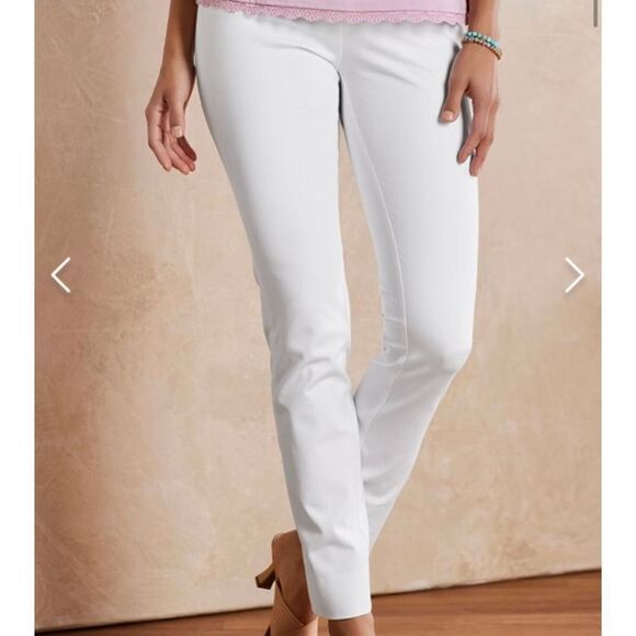 SOFT SURROUNDINGS - Superla Pull On Straight Leg Pants - Picture 1 of 7
